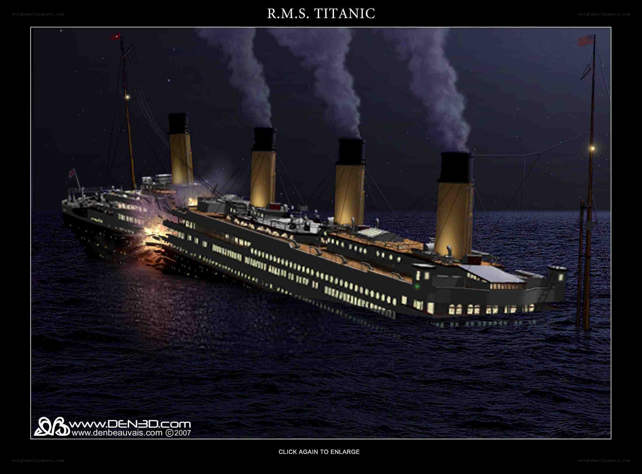 RMS Titanic sinking