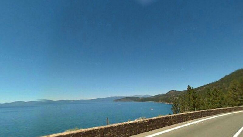 Road Along Lake Shore