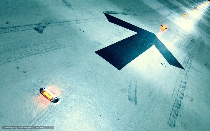 Road Arrow and Lights