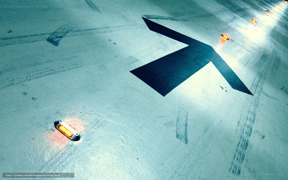 Road Arrow and Lights