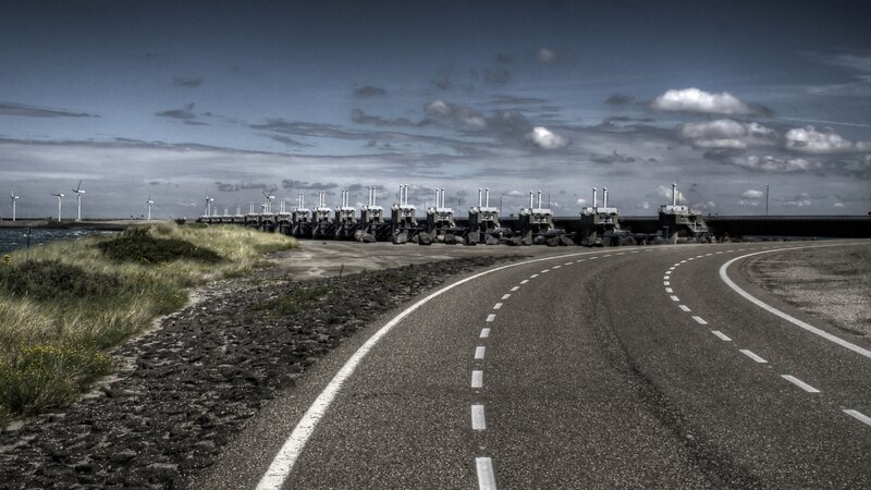 Road Leading to Dam