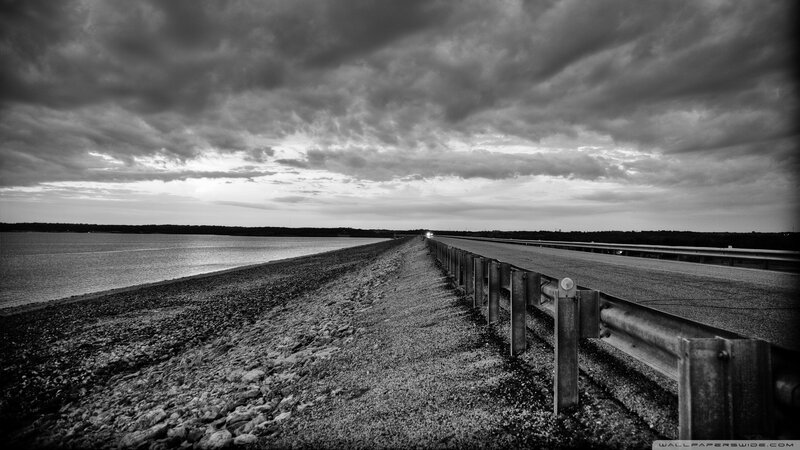 Road on a Dam