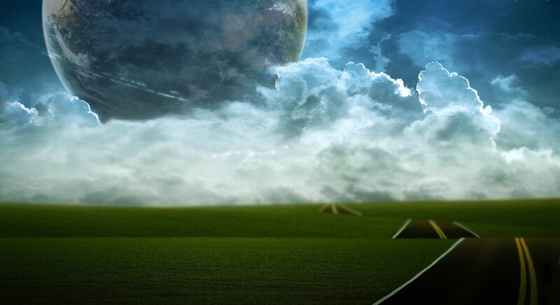 Road on Alien Planet