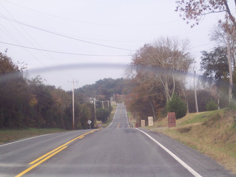 Road Stretching Uphill