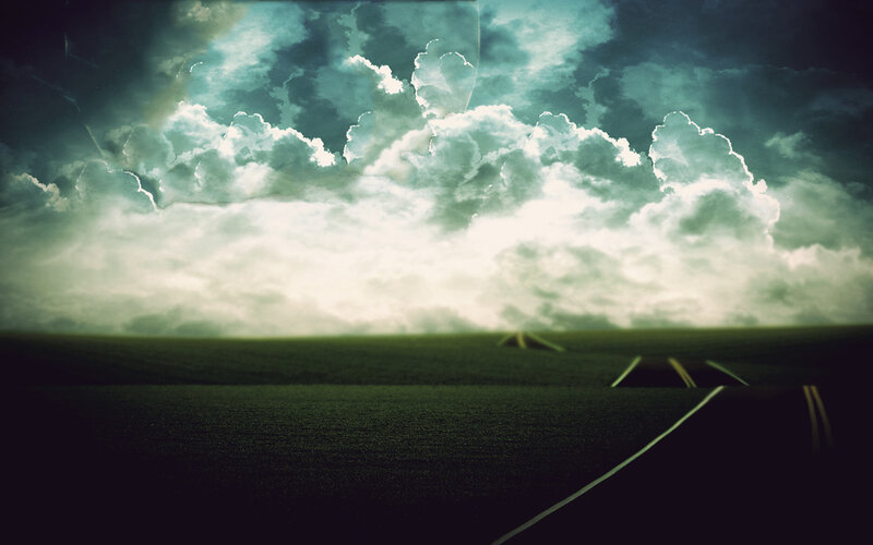 Road Through Green Field