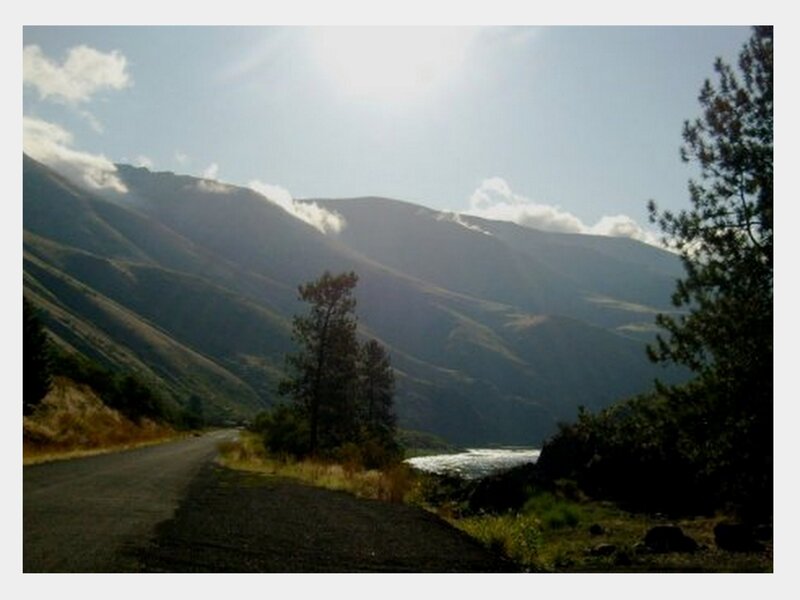 Road Through Mountain Valley — Green, Serene, Afternoon