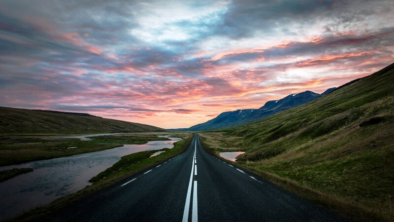 Road Through Valley