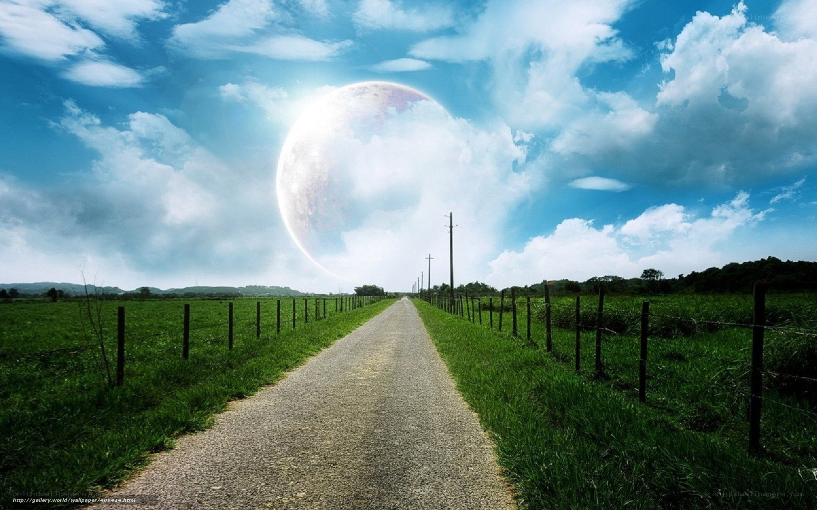 Road to a giant planet