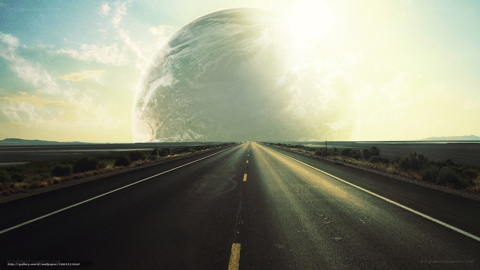 Road to a giant planet