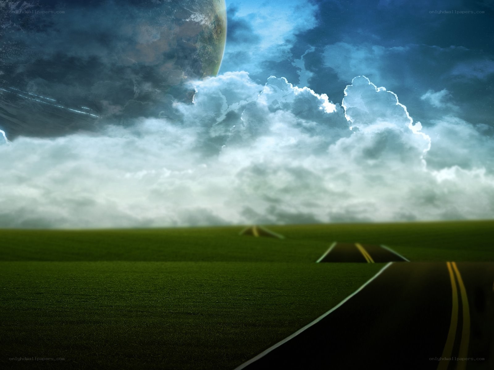 Road to a surreal planet