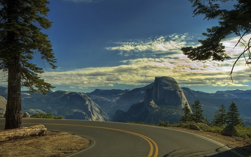 Road to Half Dome