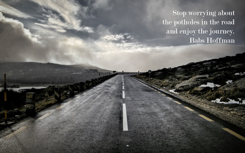 Road to the horizon