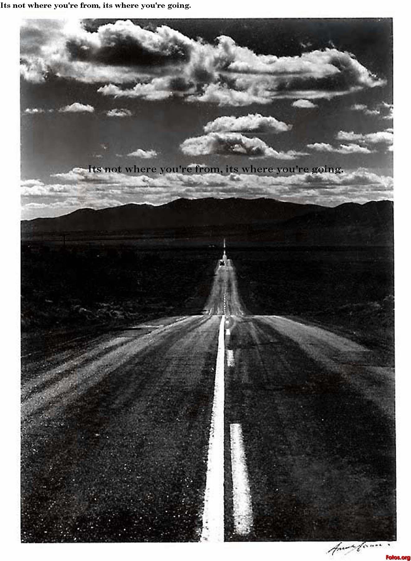 Road to the horizon