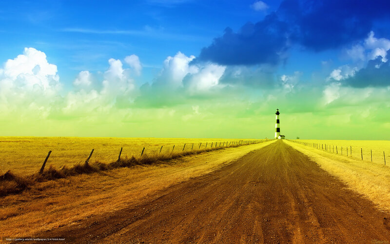 Road to the lighthouse