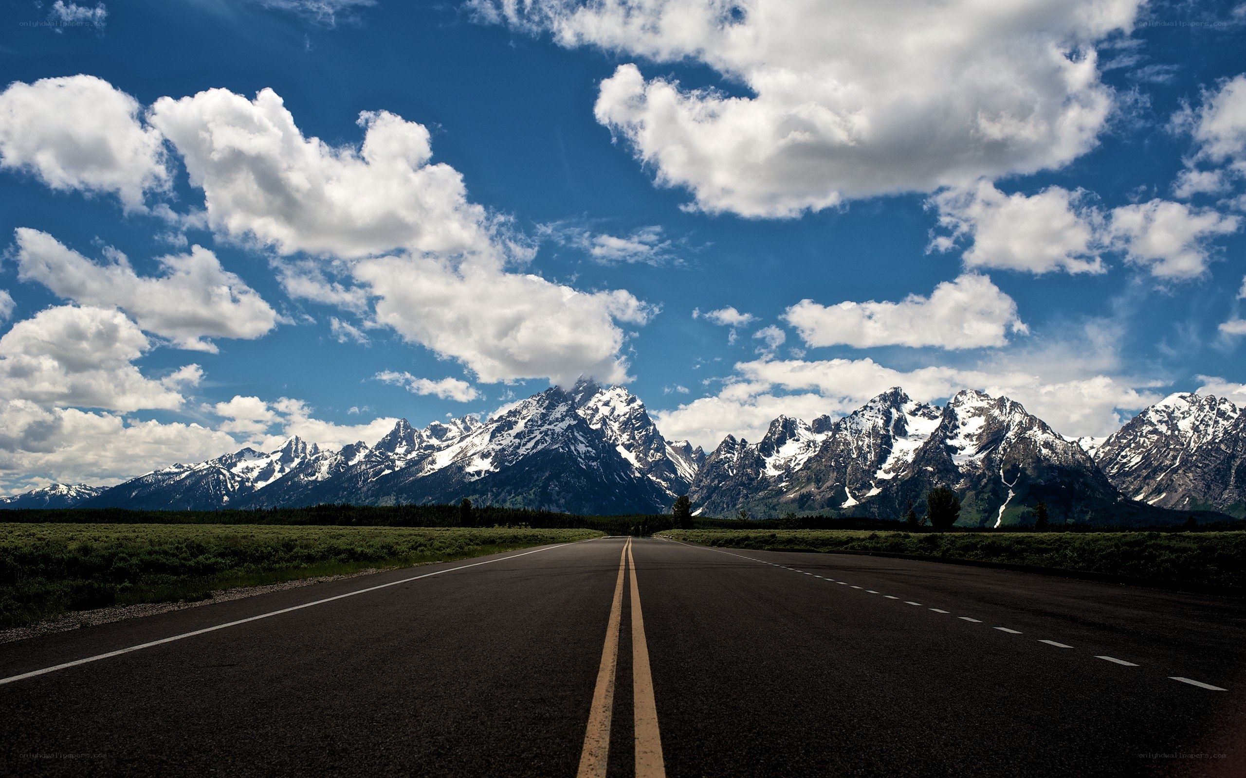 Road to the mountains