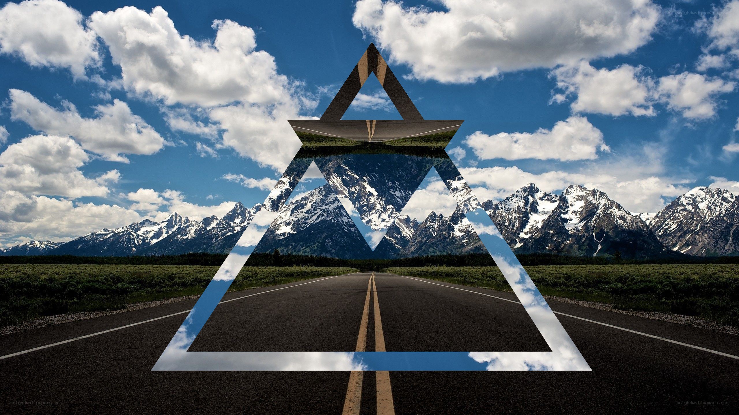 Road to the mountains