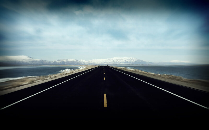 Road to the mountains