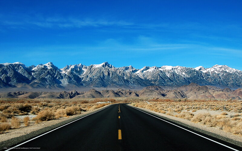 Road to the mountains