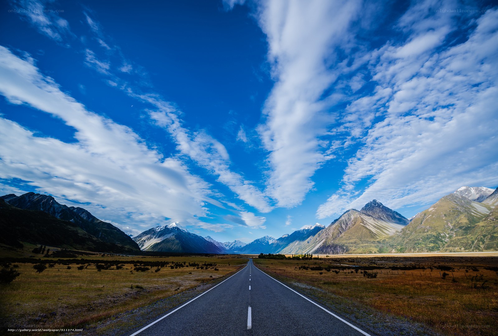 Road to the mountains