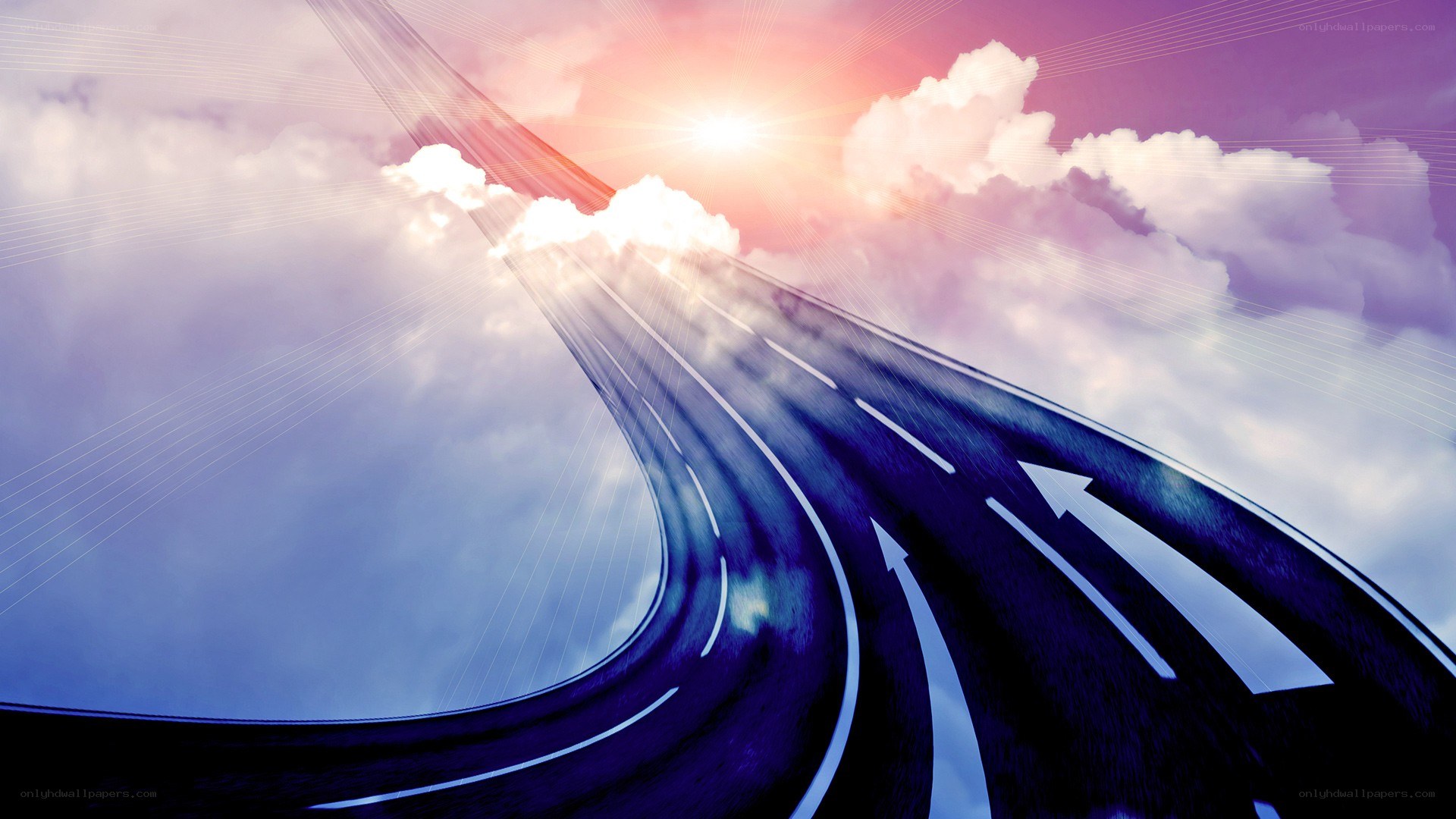 Road to the sky