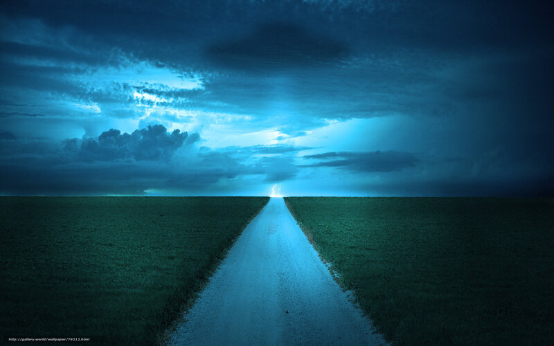 Road to the storm