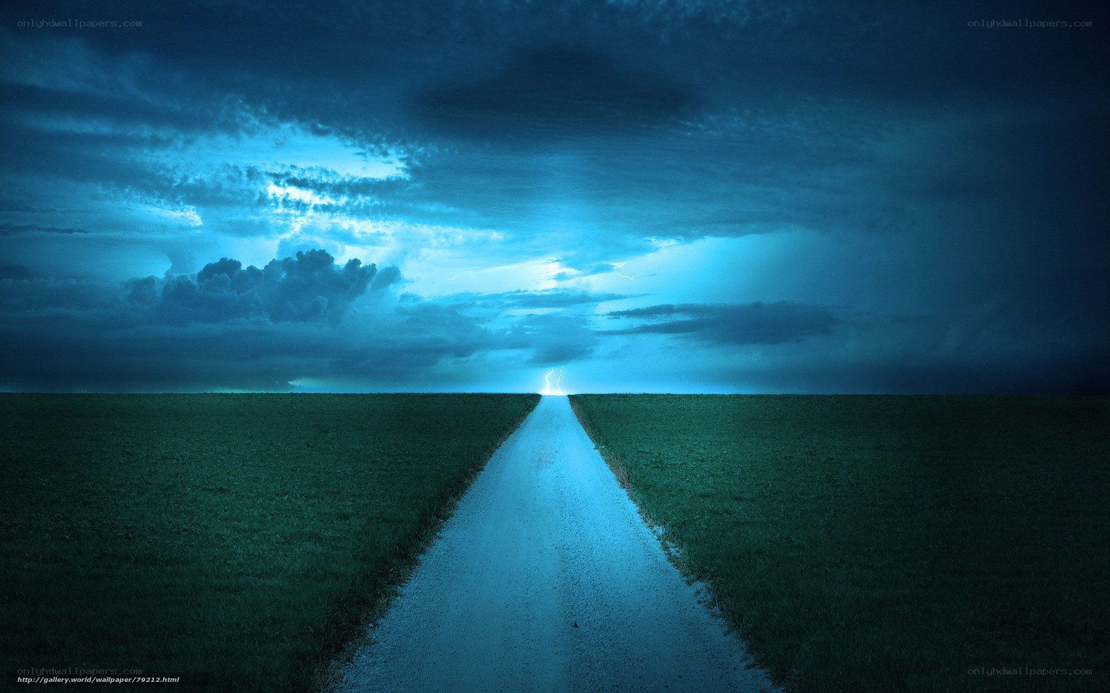 Road to the storm
