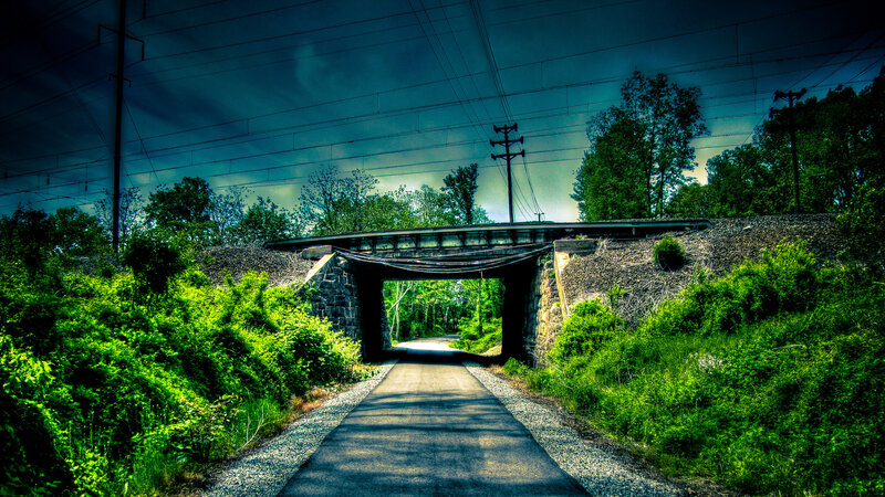 Road under Bridge
