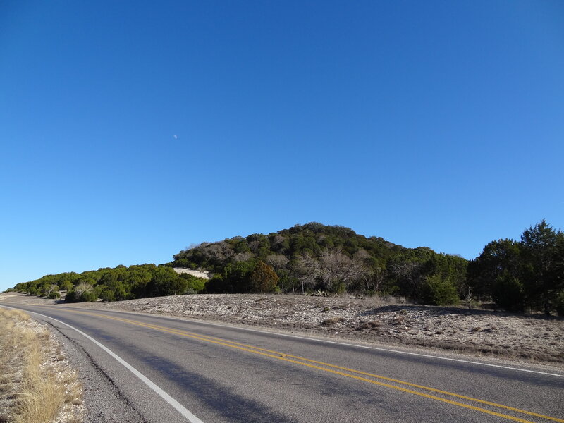 Road with Hill in Background