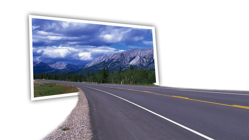 Road with Mountains