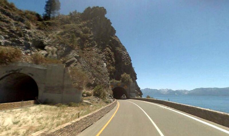 Road with Tunnels