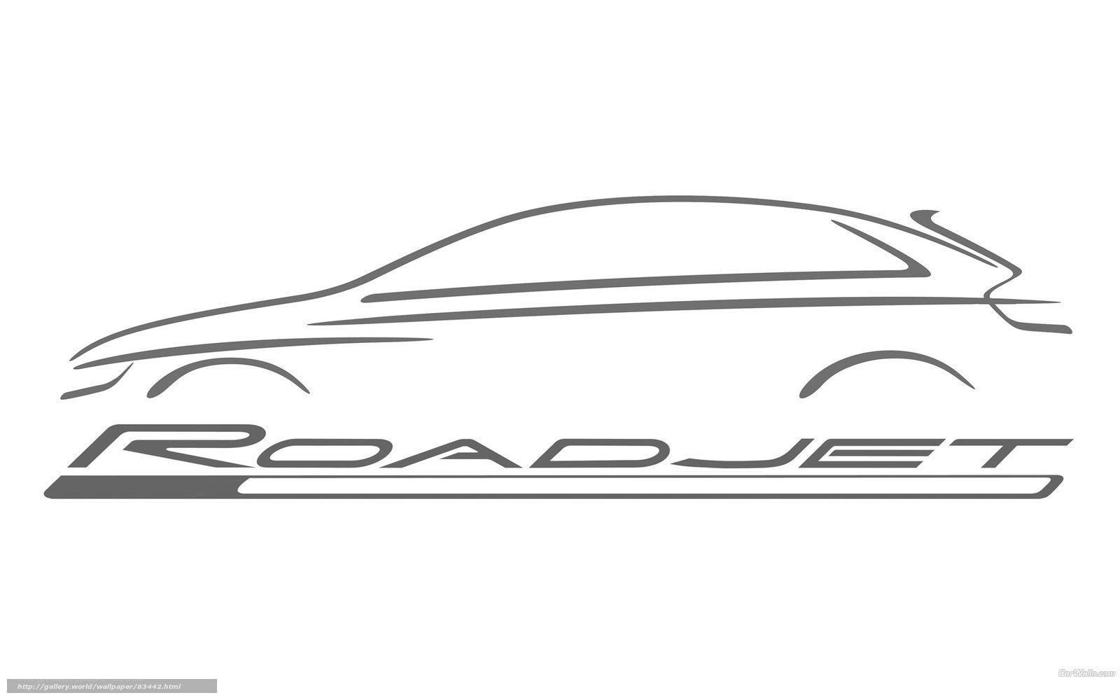 Roadjet car silhouette