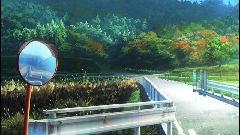 Roadside Mirror and Bridge