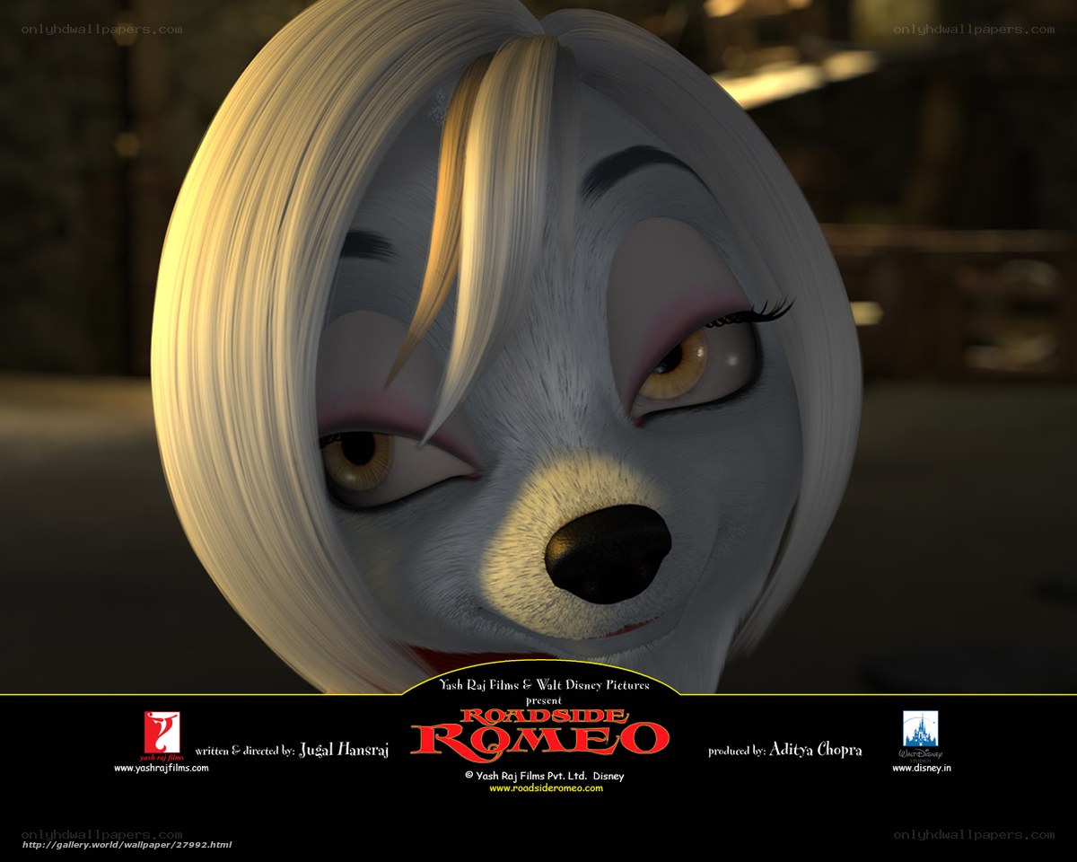 Roadside Romeo character close-up