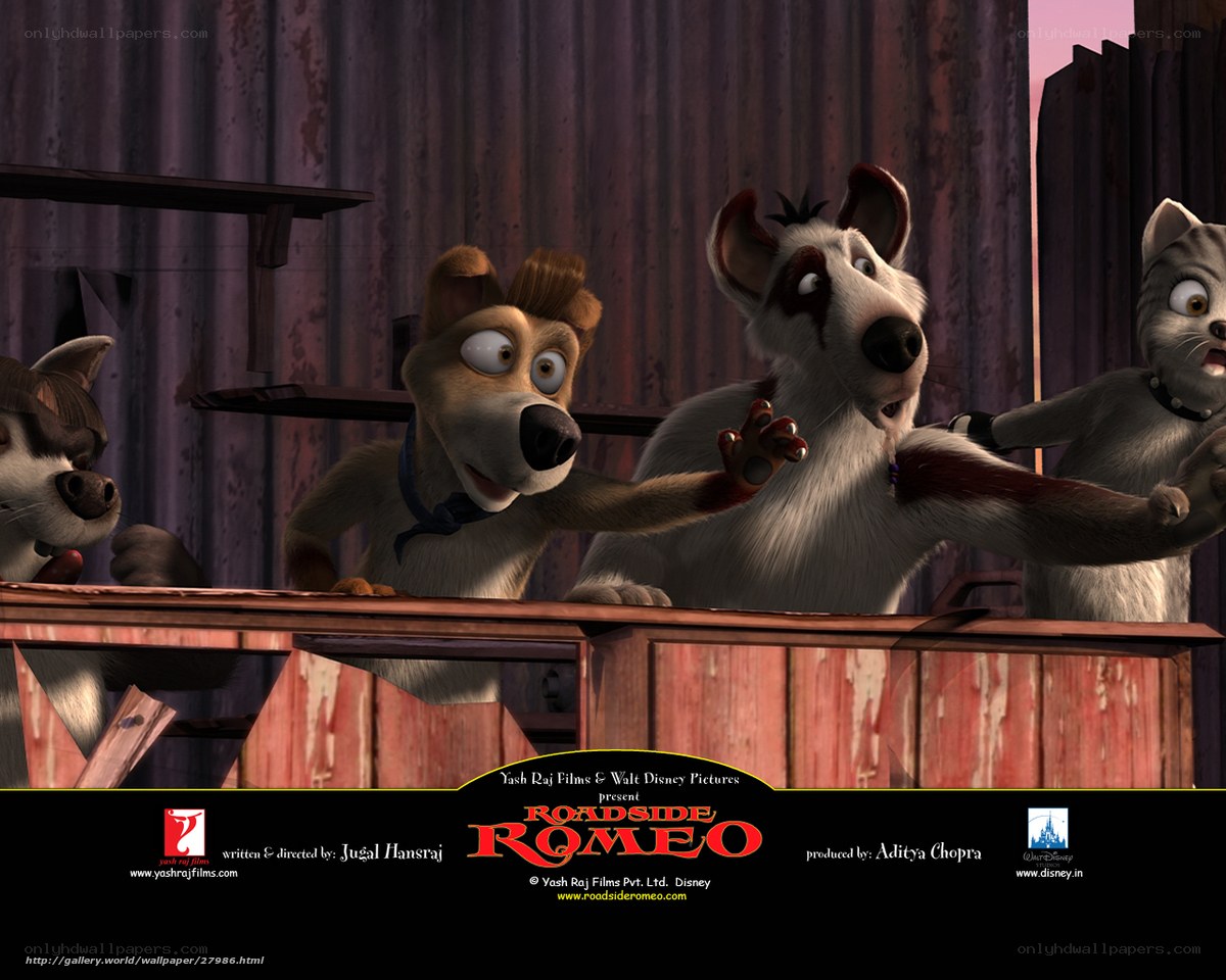 Roadside Romeo movie scene