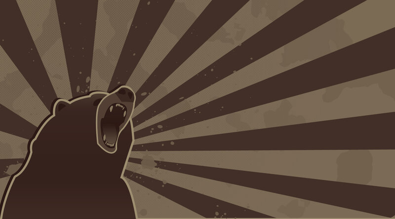 roaring bear graphic