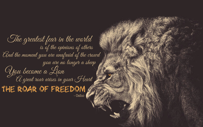 Roaring Lion — Black