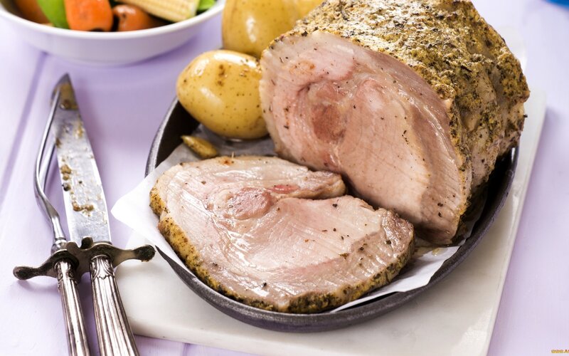 Roast Pork with Potatoes