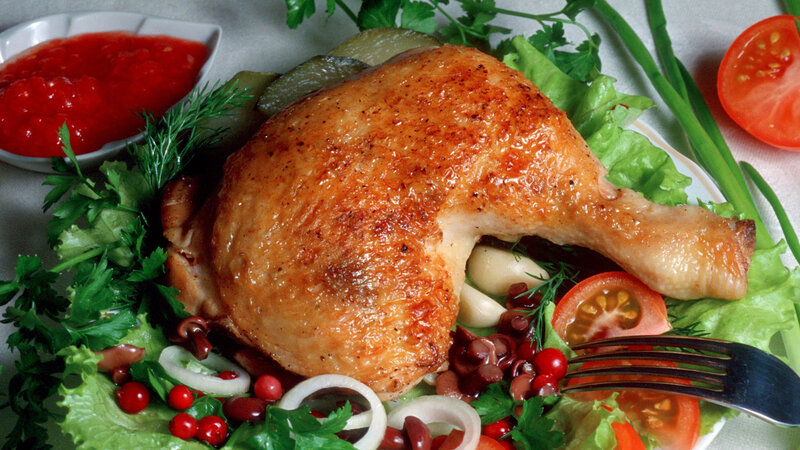 Roasted Chicken Leg