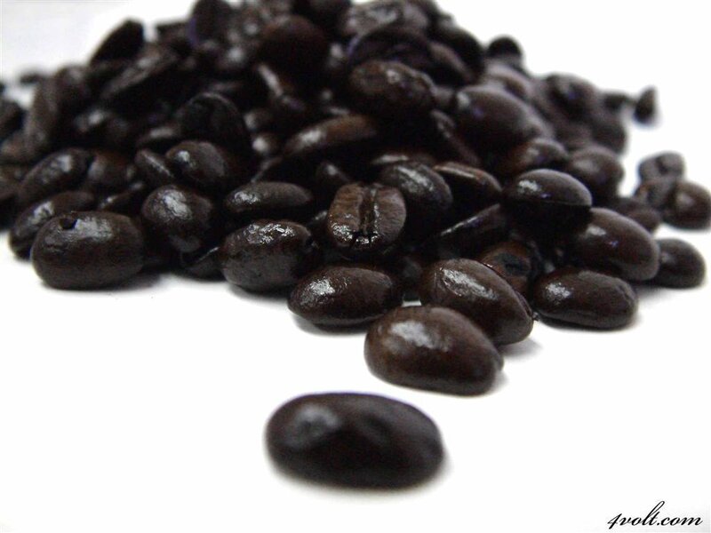 Roasted Coffee Beans — Black, Neutral