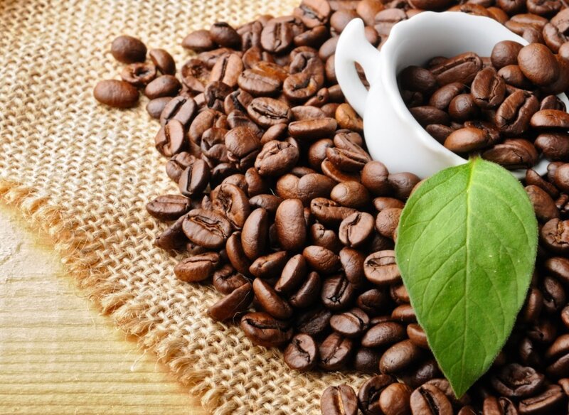 Roasted Coffee Beans — Brown, Calm