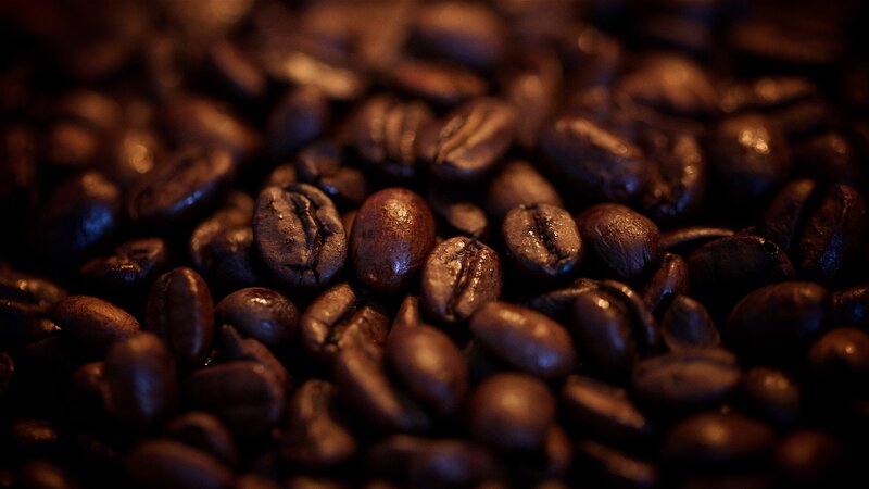 Roasted Coffee Beans — Brown, Dark, Photograph