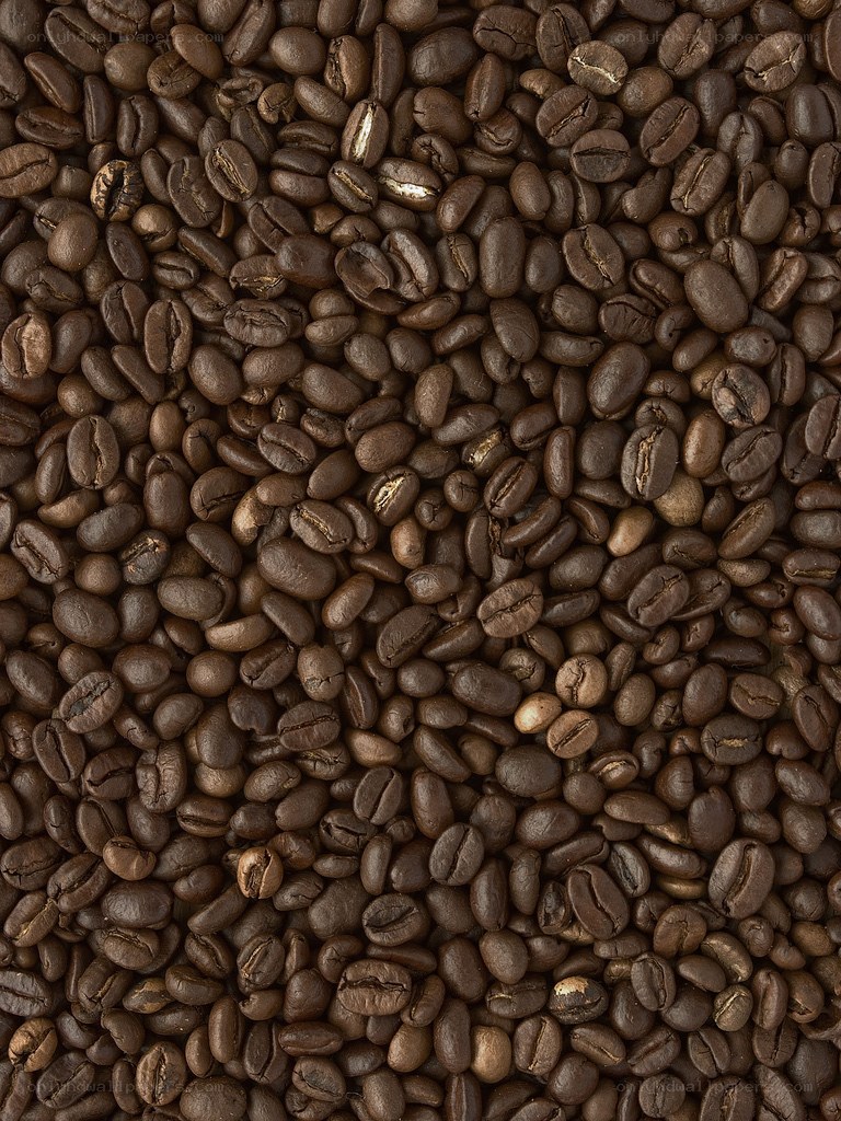 roasted coffee beans close-up