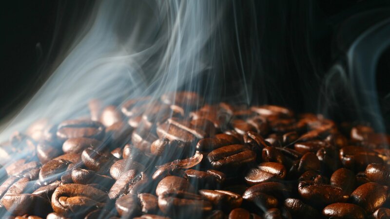 Roasted Coffee Beans — Dramatic, Photograph