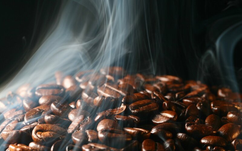 Roasted Coffee Beans — Dramatic