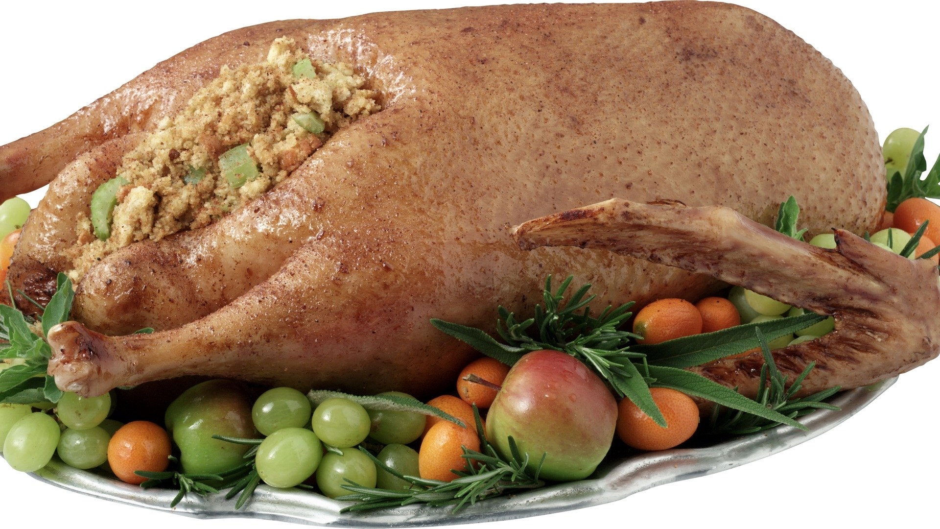 Roasted duck with stuffing