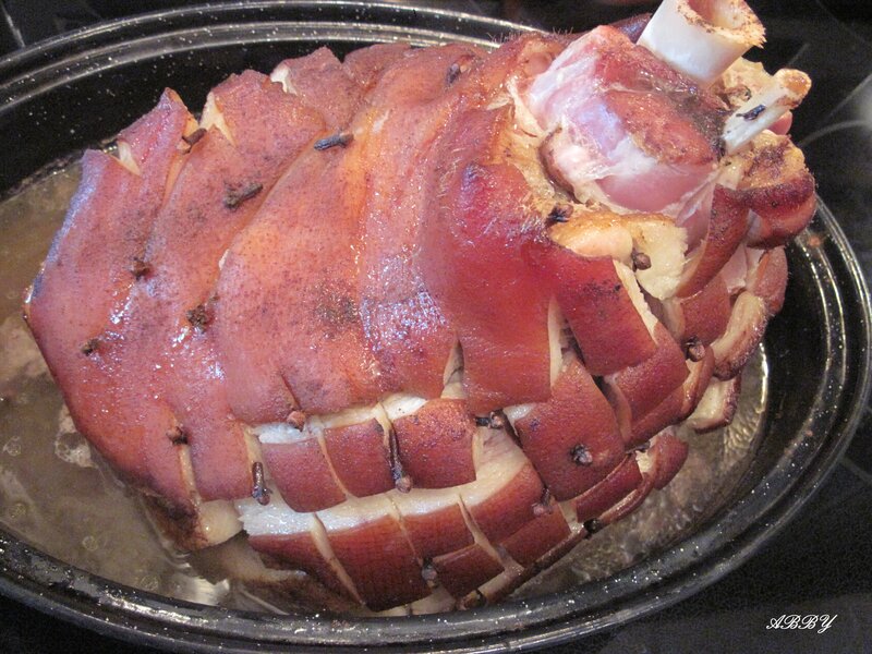 Roasted Pork Knuckle — Brown