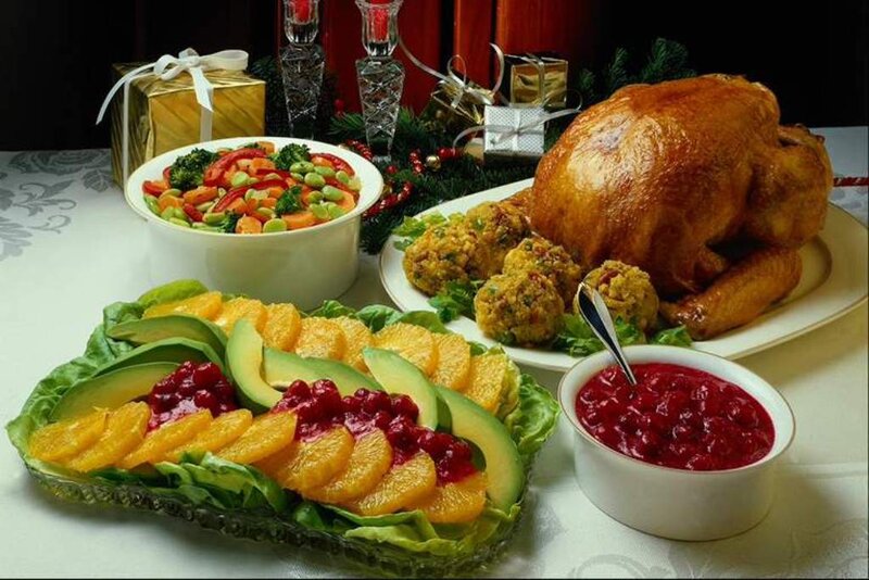 Roasted Turkey Dinner — White