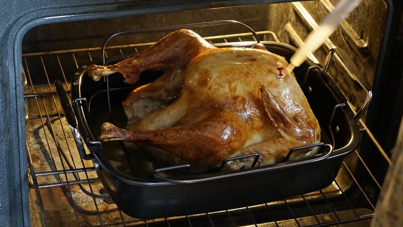 Roasted Turkey in Oven