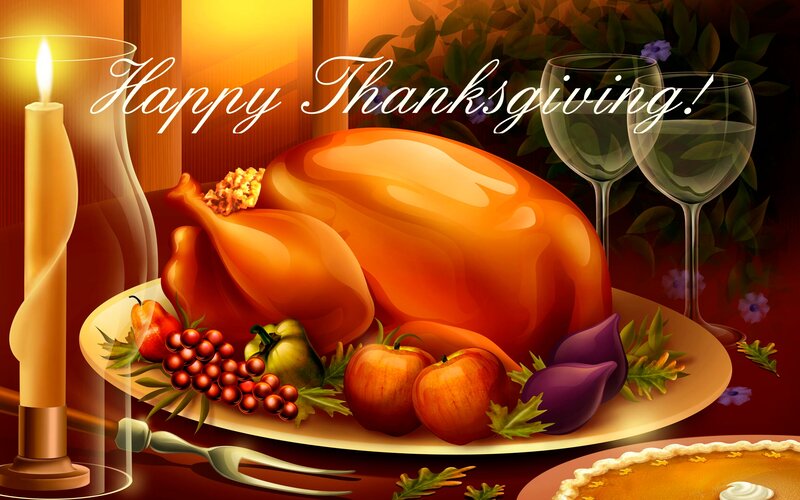 Roasted Turkey on Platter — Orange, Festive