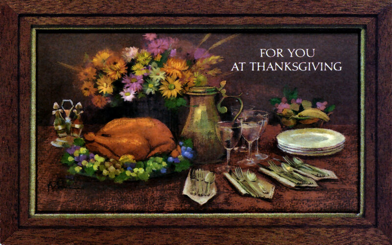 Roasted Turkey on Table — Brown, Festive
